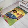 1pc Encanto Pattern Area Rug Soft Flannel Floor Mat for Living Room,Office,Bedroom and Carpet,Sofa Coffee Table Floor Mat