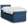 Maison Exclusive - Sommier À Lattes De Lit Avec Matelas Bleu 80x200 Cm Tissu