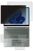 Set Top Plate Palm Rest ClearView for Microsoft Surface Laptop Go Inch Privacy Protection LCD Protective Film Protective Film Made In Japan [4-piece
