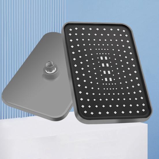 Насадка для дождя из нержавеющей стали, насадка для душа с дождем, большой водопад, квадратная насадка для душа в ванной комнате для