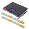 Retractable Folder Portable 24 Layers Expanding Accordian Organizer School Supplies