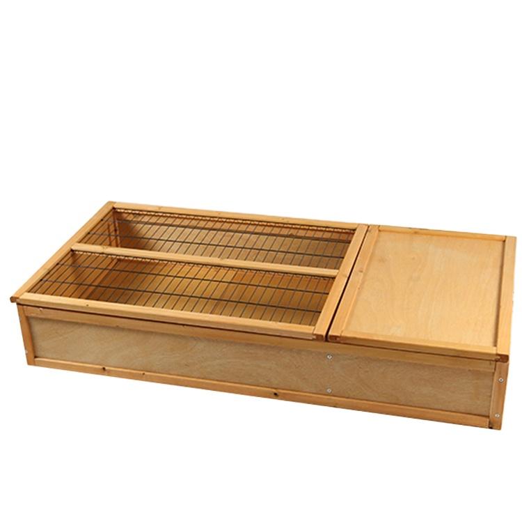 Commercial Eco-friendly Outdoor Wood Large Reptile Terrarium Hamster Cage Pet House Carrier