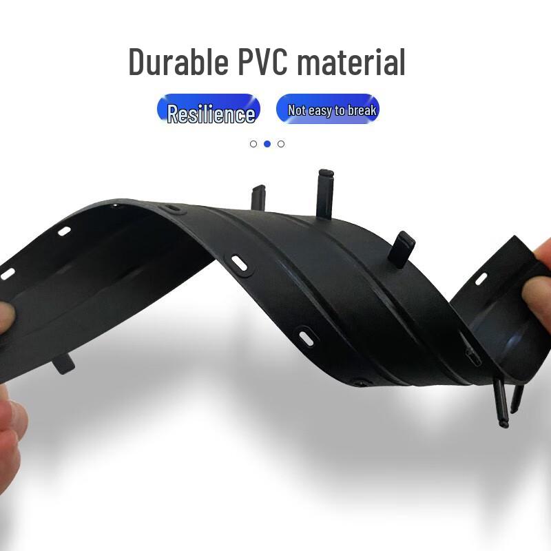 GOLDEN A4 10-Hole Plastic Binding Strips