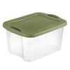 40 Quart EZ Carry Storage Bin with Full Grip Handles Efficient Home Organization and Stacking