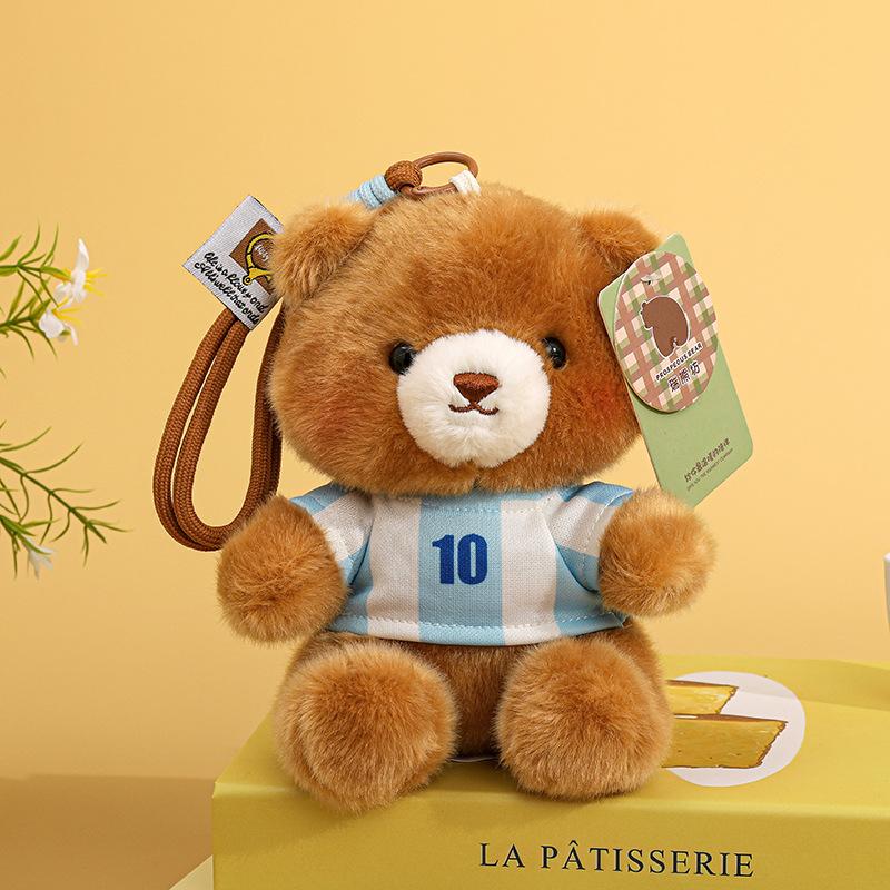 World Cup Football Bear Doll Plush Doll Fan Souvenir Club Souvenir