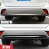 Для Toyota Highlander XU70 Kluger 2020 2024 2024 2024 Гибридный карбоновый автомобиль Задний бампер Накладка Накладки Рамка Наклейка Аксессуары
