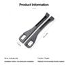 2pcs/set Car Seat Gap Filler Side Seam Plug Strip Leak-proof Filling Strip Car Seat Gap Auto Interior Decoration Supplies
