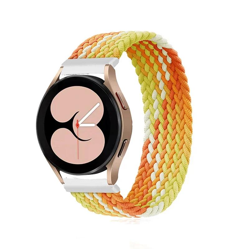 20 мм 22 мм ремешок для Samsung Galaxy watch 4 5 6 Pro Classic Gear S3 44 мм 40 мм 45 мм браслет correa Huawei watch GT 2e 3 4 ремешок