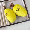 Blushing Banana Plush Toy Keychain Cartoon Banana Soft Stuffed Doll Pendant Car Key Ring Backpack Bag Decor Kid Gift