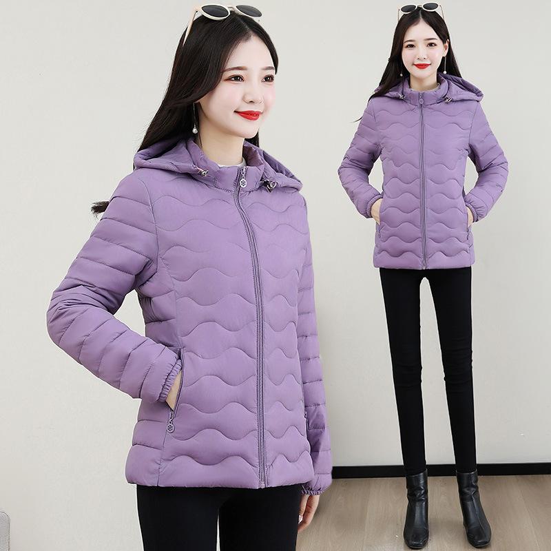 Легкая женская короткая хлопковая куртка, облегающая и теплая хлопковая куртка, вестернизированная осенне-зимняя хлопковая куртка, новое универсальное пальто