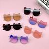 Fashion Bow Children'S Sunglasses Cute Cat Shape Baby Sunglasses Trendy Girls Sunshades