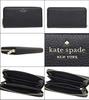 Kate Spade Длинный кошелек WLR00392 Черный Кожа Layla Большой Континентальный Кошелек на Круговой Молнии [Kate Spade] Женский [Аутлет] [Бренд] [Товар]