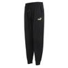 Solid Color Logo Joggers Unisex Bottoms Black 678007-01