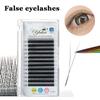 Black Y Shaped 2D YY Ultra-thin Lash Extension Premade Fans Eyelashes Extensions Single Tip Natural Soft Light False Eyelashes