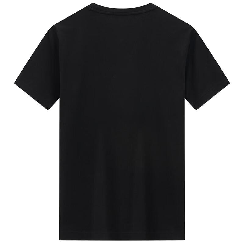 Dancing with Wolves Men's Pure Cotton Round Neck Short-Sleeve T-Shirt