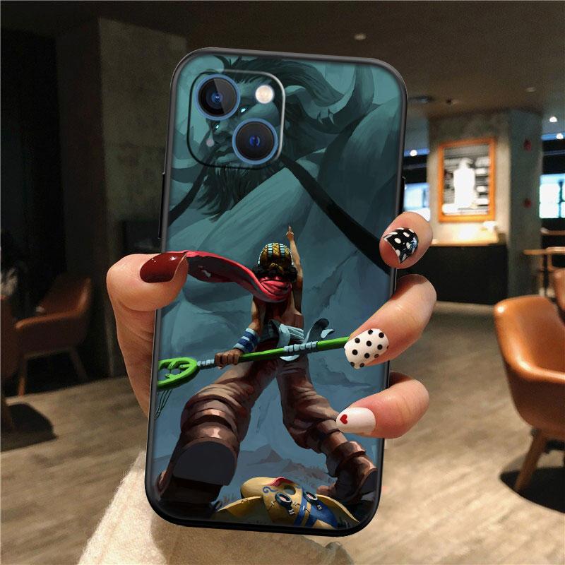 TR26 One Piece GOD Usopp Case for Samsung Galaxy A11 A12 A13 A15 A52S A53 A55 A56 A70 A71 A72 A73 F06 F16 F56 S10 Plus S10e