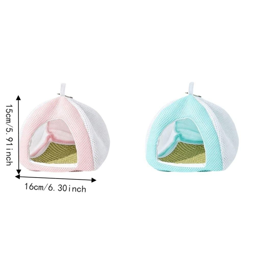 Soft Parrot Sleeping Tent Breathable Mesh Bird Swing Hammock Parrot Birdhouse Pet Habitat