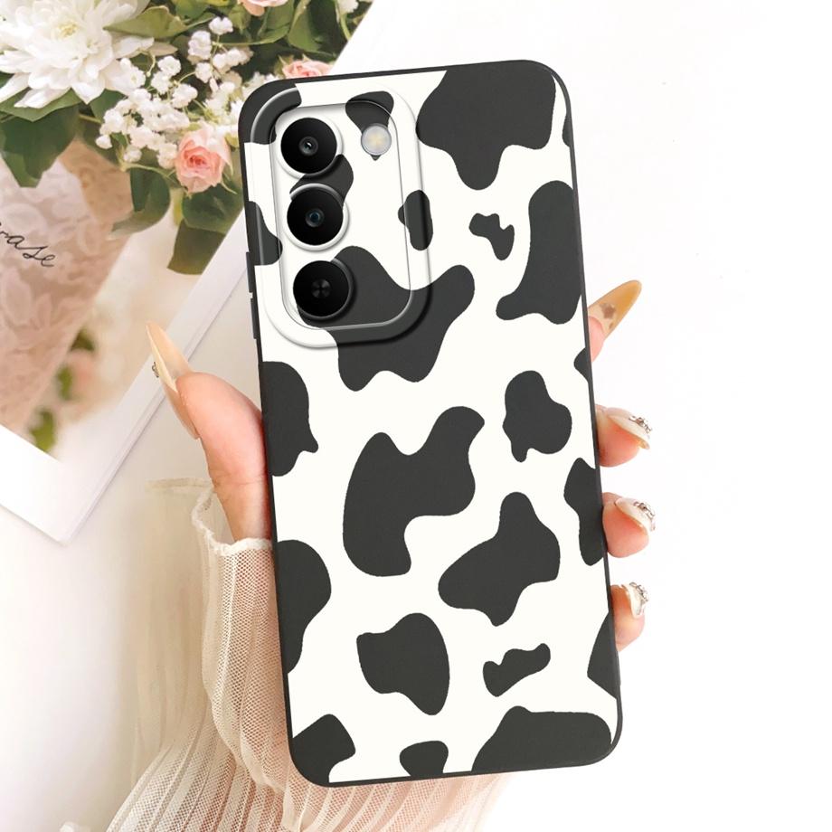 For Realme C83 C100 Phone Case Floral Daisy Aesthetic Moon Nigth Bow Pattern Funda Soft Matte Silicone Back Cover Realme P4 Lite