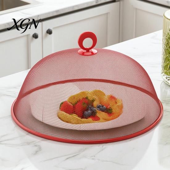 Rust Resistant Food Mesh for Patio Cover with Handle, Durable Stainless Steel Protector, Lightweight Covers Handles Tent Dishes And Fruit Platters