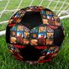 Halloween horror Theme Size 5 Soccer Ball, Suitable for Both Indoor and Outdoor Matches, a Gift Suitable for Everyone.