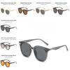 Arc De Retro Large Face Oval Sunglasses For Women Uv400 Sun Protection
