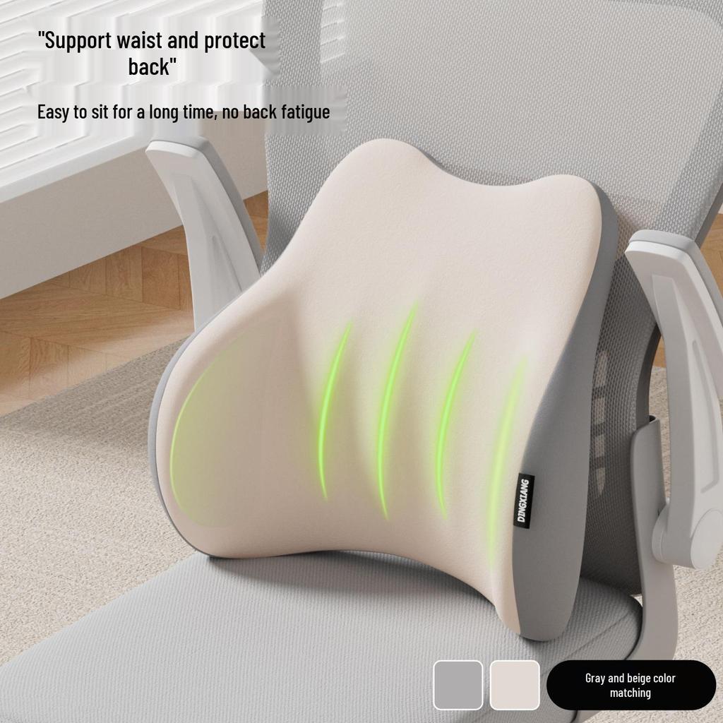 Эргономичный подголовник для игрового и офисного кресла с поддержкой поясницы и подушкой для шеи