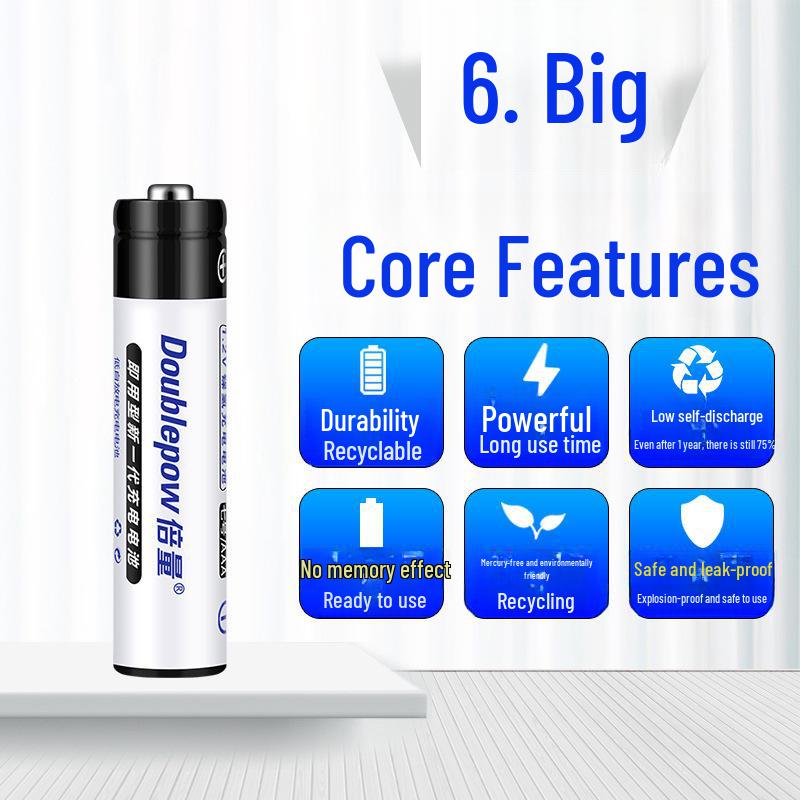 Ni-MH аккумуляторная батарея AAA 1,2 В 1100 мАч для игрушек с дистанционным управлением