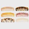 European & American Fashion Acetate Anti-Static Marble Hair Comb for Women