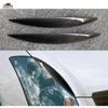 For Infiniti G35 Sedan 2002 - 2007 Carbon Fiber Headlight Cover Eyelids V35 Fiber Glass FRP Primer Front Lamp Decorative Sticker