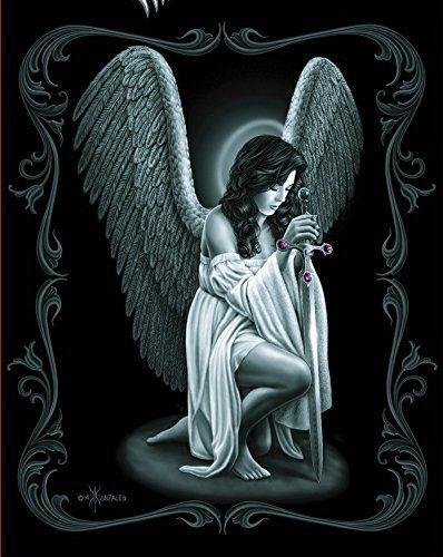 Angel Print Blanket Soft Comfortable Flannel Blanket Sheets Sofa Nap Blanket