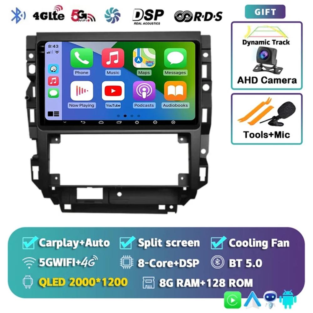 Беспроводная автомагнитола Android 14 CarPlay для Volkswagen VW Golf 4 IV Jetta MK4 Classics Автомобильная мультимедийная GPS без 2DIN DVD Автомагнитола