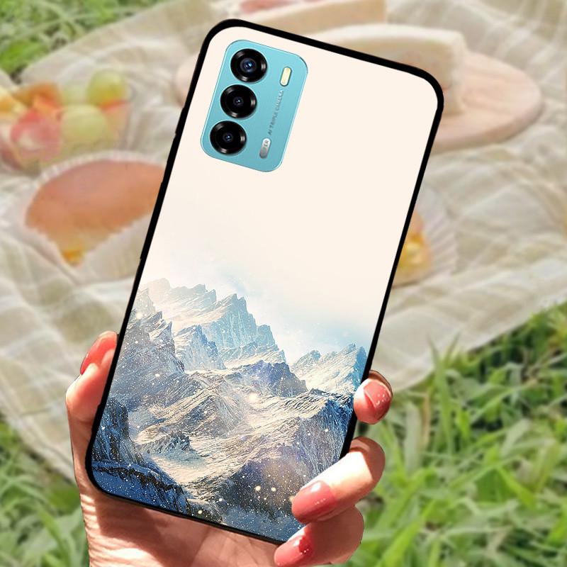 Чехол для ZTE Blade V40 Vita Мраморный чехол Ударопрочные силиконовые чехлы для телефона Для ZTE Blade V40 Vita V 40 Vita Задняя крышка Бампер