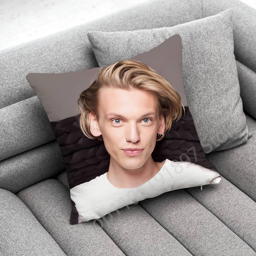 Actor J-Jamie Campbell Bower Throw Pillow Case For 45*45Cm 40Cm 55Cm 50Cm 30Cm Square Car Pillowcase Shell