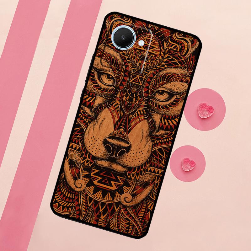 Чехол с рисунком дерева для Realme 11 Pro Plus 10 9 GT Neo 5 3 3T C11 C15 C25s C21Y C30 C31 C33 C35 C53 C55