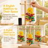 Hanging Design Parrot Swing Toy Wooden Blocks Entertaining Feature Bird Chew Toy Chewable Material Hanging Wooden Toy