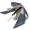 Ribbon Bowknot Hair Clip Silk Scarf Vertical Clip Elegant Bow Banana Clip  Women