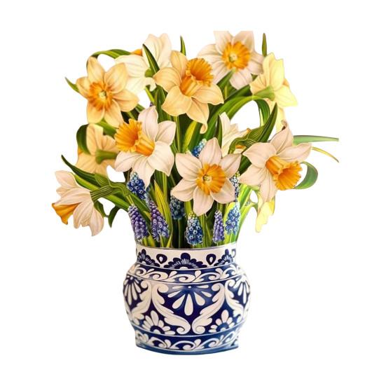 Бумажная открытка-раскладушка с цветком Роза/Цвет сакуры в натуральную величину Букет цветов 3D поздравительная открытка на День матери, выпускной, годовщину, день рождения