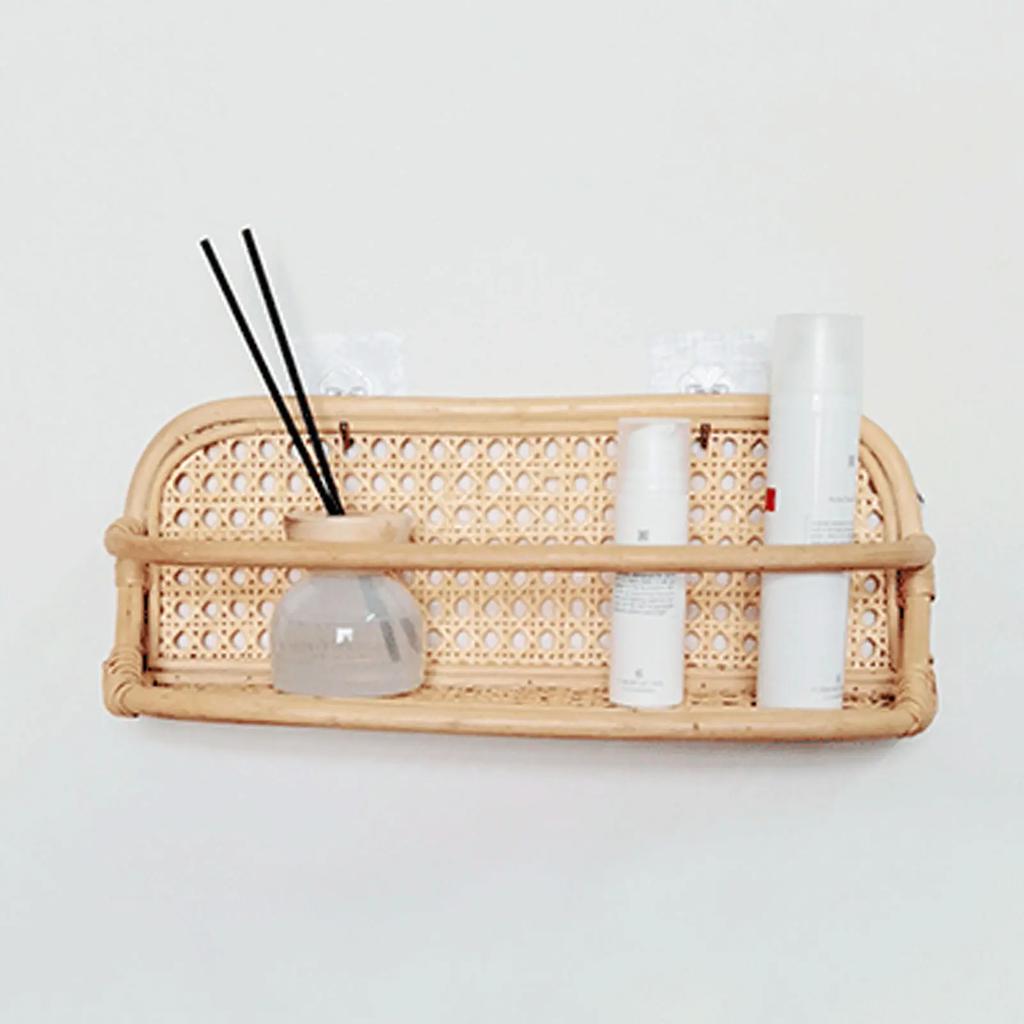 Настенная вешалка из ротанга, ящик для хранения детской одежды, вешалка для пальто, украшение комнаты, предметы первой необходимости для дома, защищающие от краж