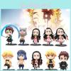 Adorable Q Version Nezuko Kamado Miniature Doll Keychain For Demon Slayer Collectors