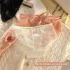 Women's Low Waist Lace Panties - Pure Cotton Antibacterial Crotch, Thin, Sexy, Transparent, Breathable Briefs.