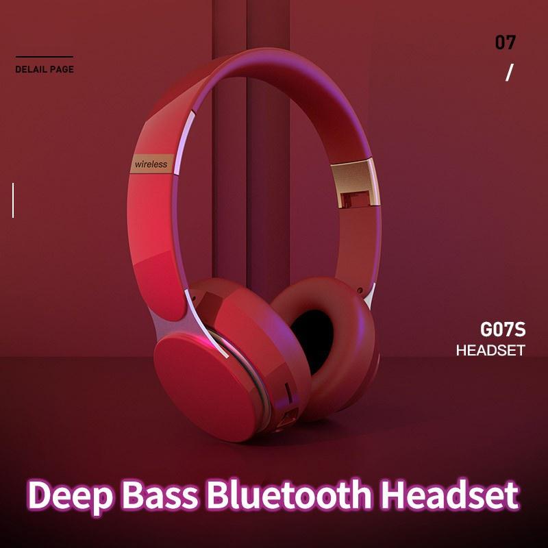 Складные беспроводные стереонаушники Bluetooth 5.0, шумовая аудиогарнитура для спортивного музыкального плеера с поддержкой HD-микрофона, TF-карта для iphone, Samsung, Xiaomi