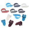 12Pcs Guitar Finger Picks Thumb/Index Sizes Fingerstyle Protector Anti-Slip Design Bass Acoustic/Electric Guitar