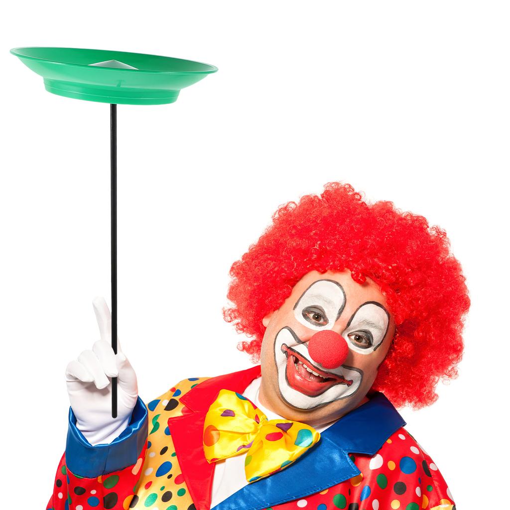 2 шт. Тарелка для жонглирования с палками Набор игрушек для жонглирования Навык Реквизит для сценических выступлений Вращающаяся тарелка Для вечеринки Развлечения Новички