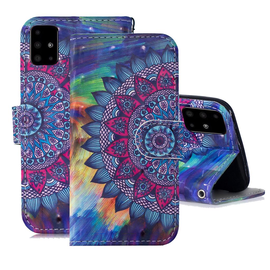 Чехол для Iphone 11 12 Pro X Xs Xr Max 5 5S Se 6 6 S 6s 7 8 Plus, раскладывающийся чехол для телефона с отделением для карт, 3d окрашенный кошелек, кожаный чехол