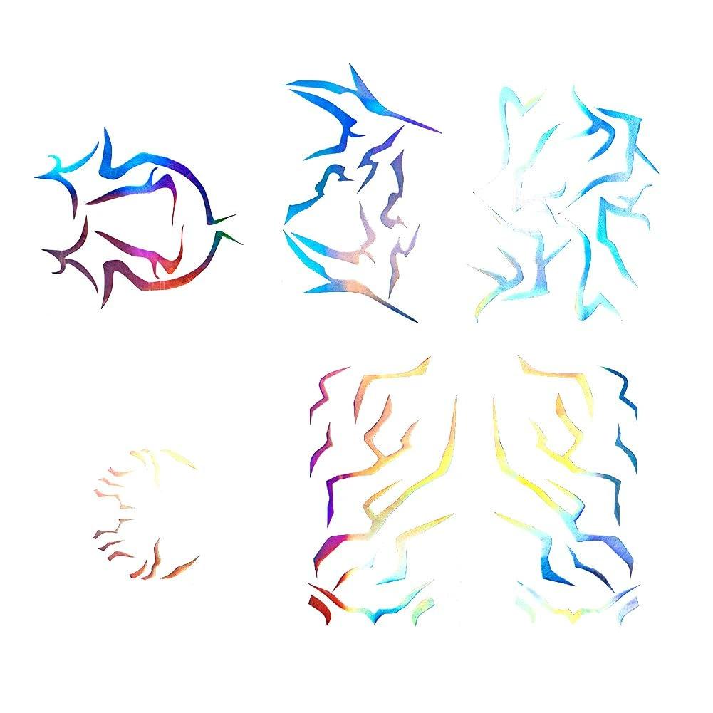 1 Набор Для Kpop Охотники на Демонов Руми Кан Косплей Реквизит Тату-Наклейка Руми Тату Демонизирующая Наклейка Для Подарков на Вечеринку Хэллоуин