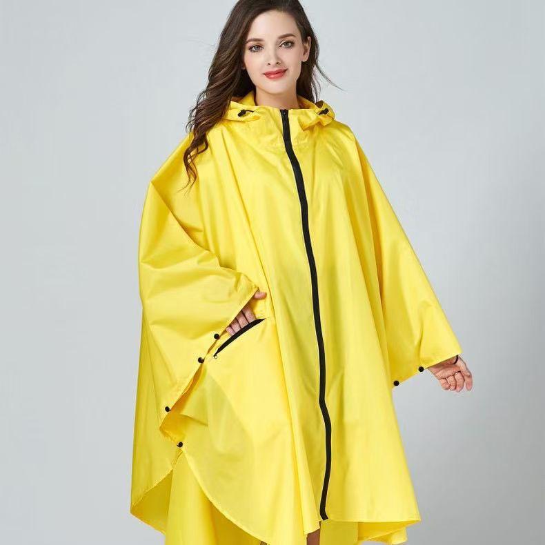 Fashion Big Size Women Leopard Raincoat Lightweight Rain Coat Poncho Ladies Waterproof Cloak Raincoats Adults Windproof Rainwear