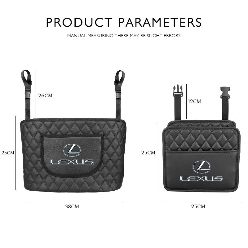 Car Seat Backrest Storage Stowing Tidying Pocket For Lexus F SPORT LBX NX RX 350h 450h ES UX 300e GS GX IS LS LX CT LC RC GX460