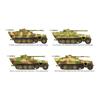 Das Werk 1/16 Scale German Armored Personnel Carrier Sd.Kfz.251/22 Ausf.D Pakwagen 2-in-1 Plastic Model Kit USCDW16022