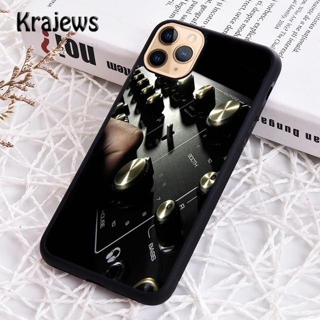 Krajews DJ-микшер Музыка Мягкий чехол для телефона Cover Для iPhone 17 Air 16 15 14 plus 11 12 13 pro max coque Оболочка Fundas