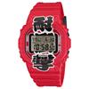 Секундомер с дизайном от бренда G-SHOCK DW-5600AKA-4JR, мотив «Красный Фонарь», мужской, новый.
